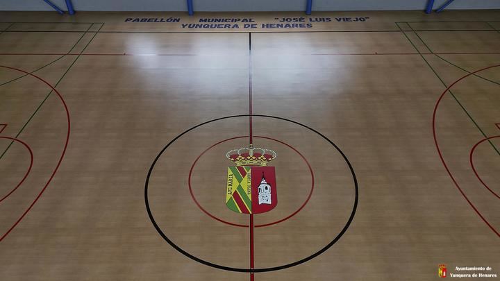 La remodelación del Pabellón Municipal “José Luis Viejo” de Yunquera de Henares concluye su 1ª fase