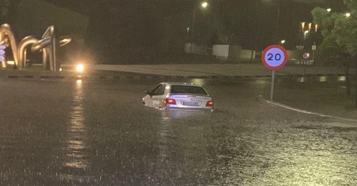 Las provincias de Cuenca y Guadalajara, en alerta por lluvias y tormentas este lunes : 15-20 litros por metro cuadrado en una hora