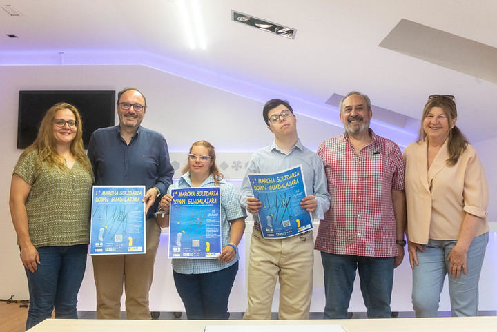 La 1ª Marcha Solidaria Down Guadalajara se celebra el 15 de junio “entre todos”