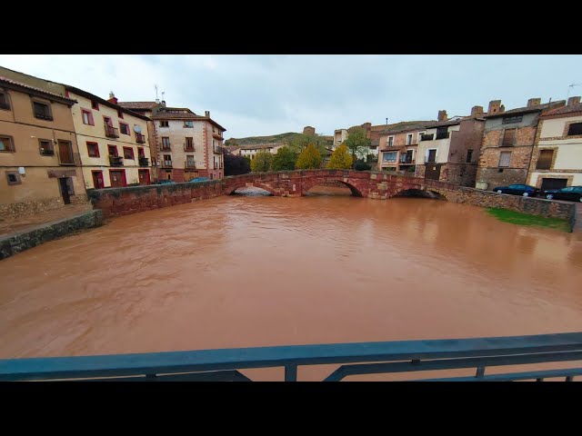 La localidad de Molina de Aragón sigue sin agua potable tras el paso de la DANA