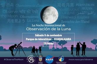 Este s&#225;bado AstroGuada rinde homenaje a la Luna con una observaci&#243;n p&#250;blica en el parque de Adoratrices