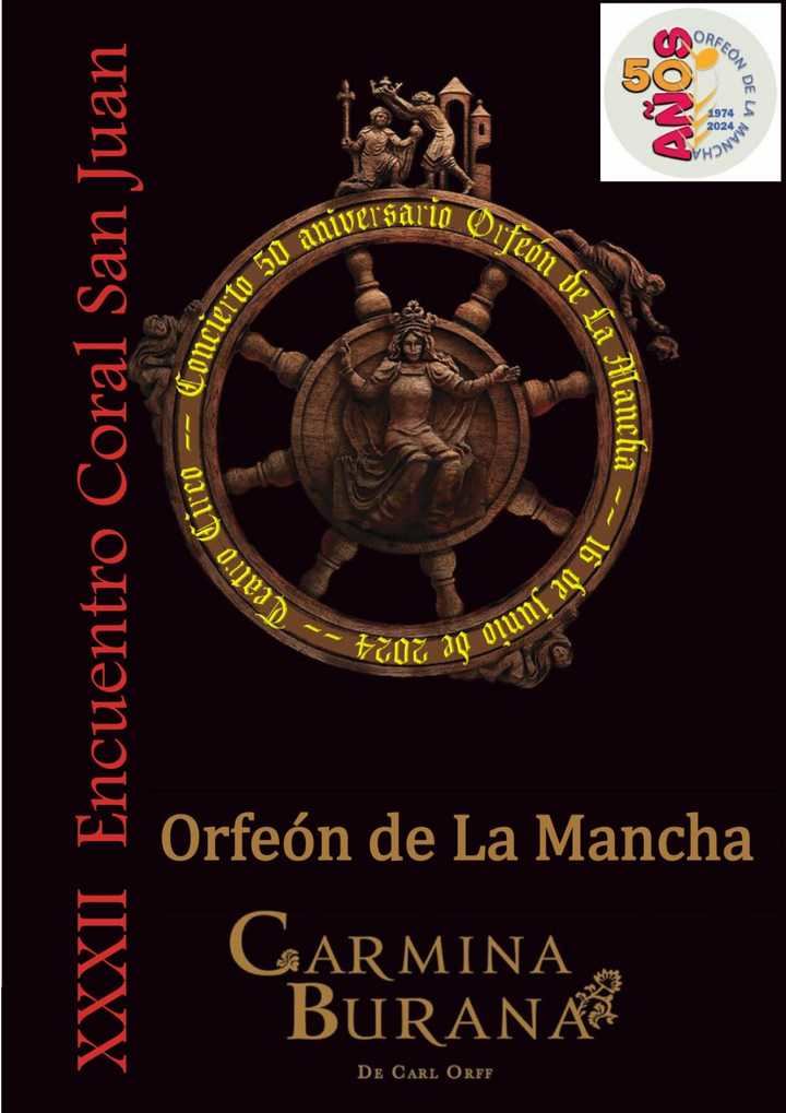 El Orfeón de la Mancha celebrará su 50 aniversario este domingo en Albacete con el concierto ‘Carmina Burana’