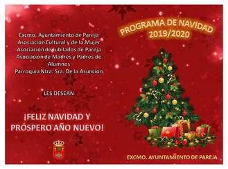 Pareja recibe la Navidad con un variado programa de actos