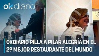 Socialista SI, pero NO tonta : OKDIARIO sorprende a Pilar Alegr&#237;a en el 2&#186; mejor restaurante del mundo, Etxebarri: 400 eurazos por cabeza