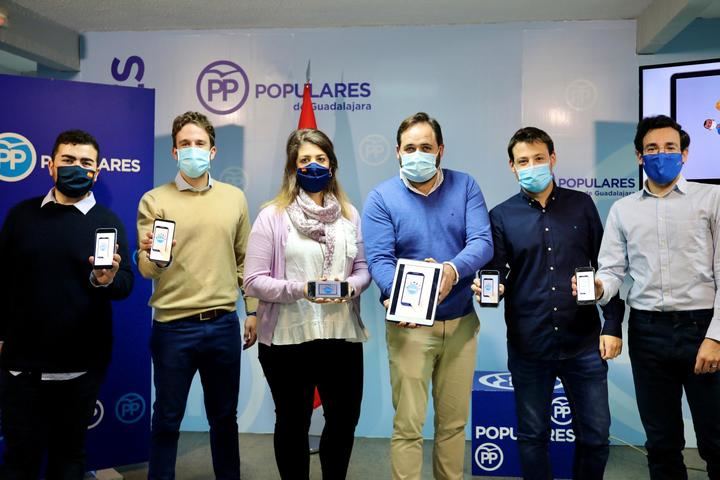 Arranca en Guadalajara la campaña 'Populares Solidarios 2.0' de NNGG CLM