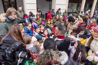 Los más pequeños fueron los primeros en despedir el año en Guadalajara