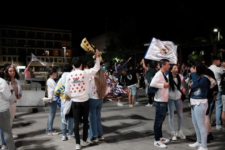 Guadalajara celebra la 15 Champions del Real Madrid. Foto : EDUARDO BONILLA