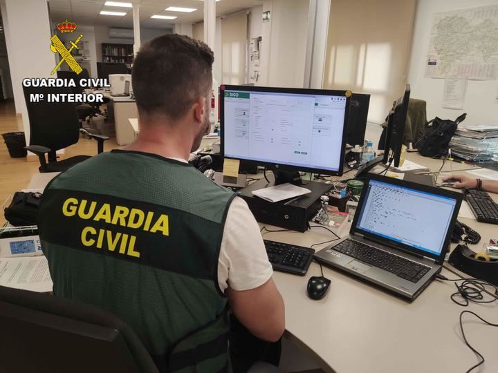 La Guardia Civil investiga a una persona por simulación de un robo para cobrar un seguro de 450.000 euros en Sacedón 