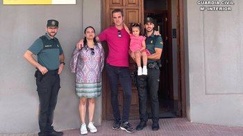 Dos guardias civiles de Villarrobledo salvan la vida de una niña de 3 años con síntomas de asfixia
