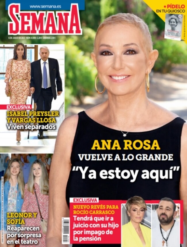 SEMANA Rocío Flores firma un nuevo contrato en televisión: ficha por Sonsoles Ónega