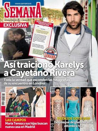 SEMANA En EXCLUSIVA, así traicionó Karelys a Cayetano Rivera