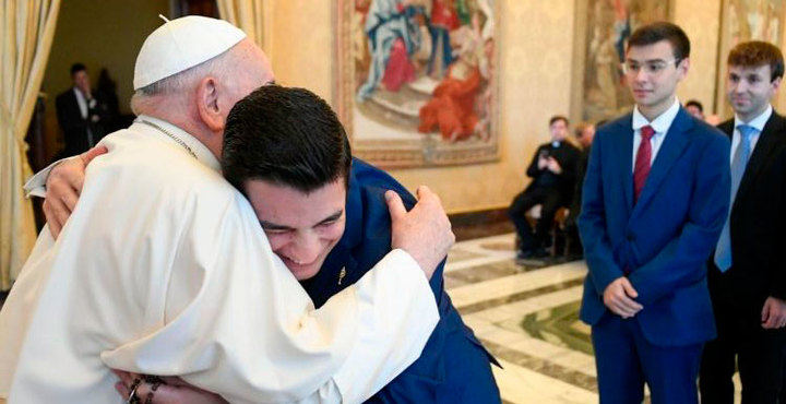 El Papa pide a los seminaristas de Toledo “cercanía” y una “espiritualidad sencilla”