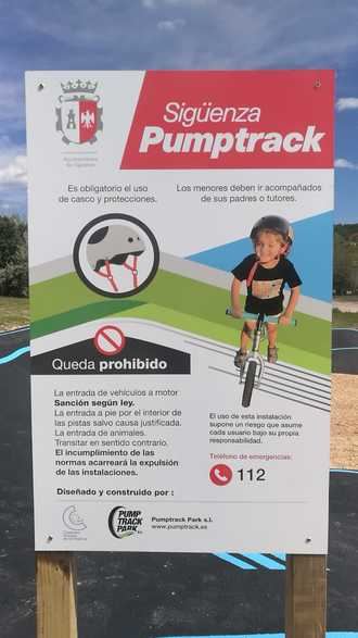 Sigüenza estrena pista de Pump-Track