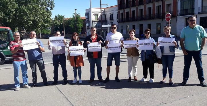Los sindicatos de la Sanidad aprovechan un Acto Institucional en Guadalajara para solicitar la reanudación del Sistema de Carrera Profesional en el SESCAM 