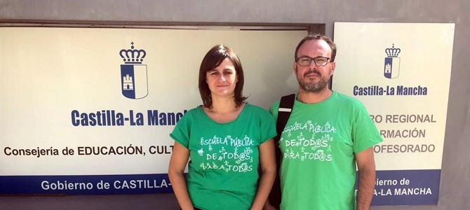 STE-CLM recurrió en septiembre de 2019, ante la Cosejería de Educación, la resolución que modificaba los días de libre disposición del profesorado de CLM (Foto: Sara Merino y Pedro A. Ortega.(Septiembre de 2019)