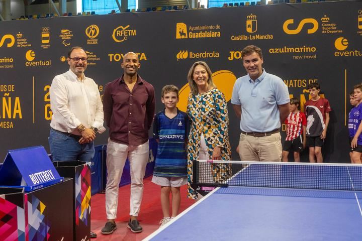 Los Campeonatos de España de Tenis de Mesa en Guadalajara encaran la recta final con visita de olímpicos