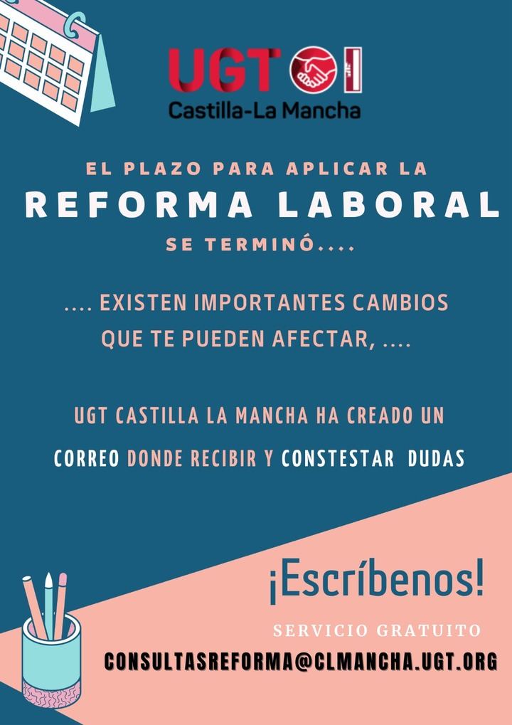 Hoy entran en vigor los nuevos contratos de la reforma laboral