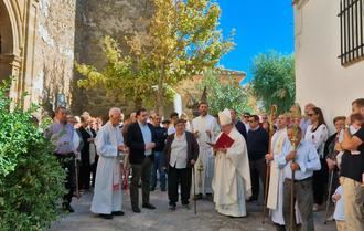 Inaugurada la nueva torre de la iglesia de Valdemoro del Rey, reconstruida 87 años después de que fuera dinamitada