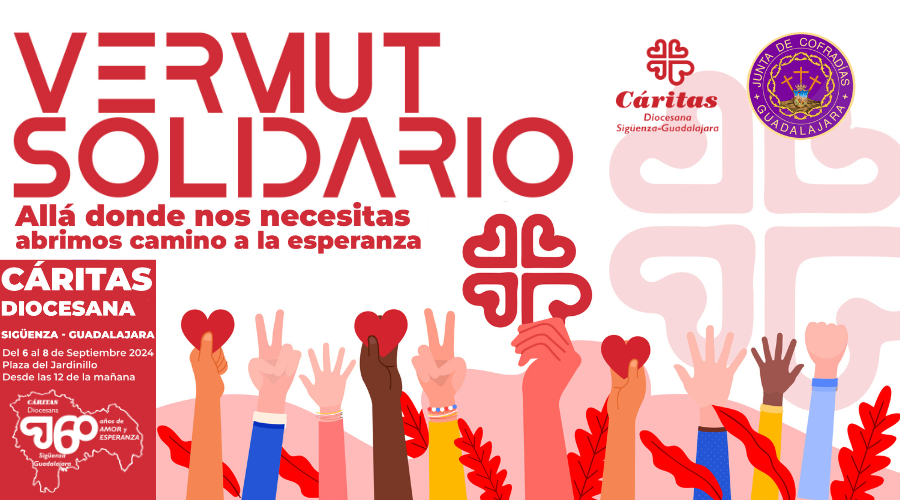 Cáritas Diocesana lanza una nueva campaña de donación para el Vermut Solidario de Ferias y Fiestas de Guadalajara