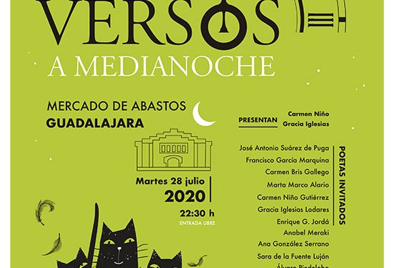 Una nueva y renovada edición de "Versos a medianoche" llega este martes al Mercado de Abastos de Guadalajara