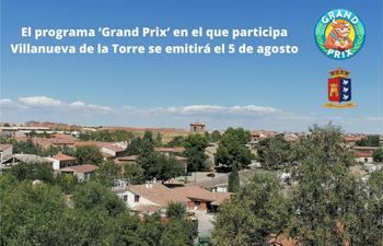 El programa ‘Grand Prix’ en el que participa Villanueva de la Torre se emitirá el 5 de agosto