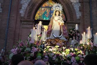 Guadalajara fervorosa acompaña a Nuestra Señora la Virgen de la Antigua en su traslado a la concatedral de Santa María