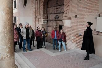 &#201;xito de la primera Visita teatralizada a los monumentos de Guadalajara