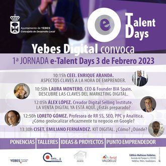 Con entrada gratuita, el Multiusos de Valdeluz acoge este viernes la jornada eTalent Days dedicada al Marketing Digital