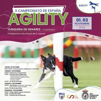 El Campeonato de Espa&#241;a de Agitity de la RFEC llega a Yunquera los d&#237;as 1,2 y 3 de noviembre