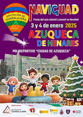 Naviguad trae diversión infantil a Azuqueca el 3 y 4 de enero