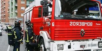 Controlado el incendio del antiguo cuartel militar de Guadalajara, situado en el Fuerte de San Francisco