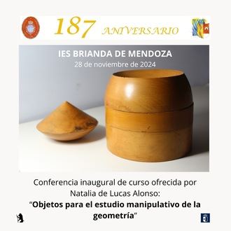 El IES Brianda de Mendoza conmemora el D&#237;a Internacional Contra la Violencia de G&#233;nero y celebra su 187&#186; Aniversario con un Homenaje a Personalidades Destacadas 