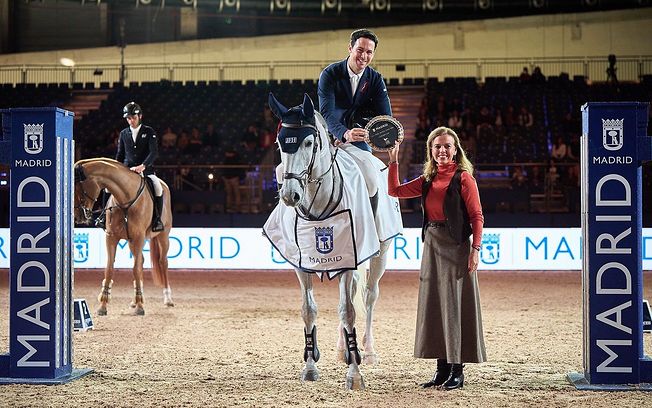 El jinete José Fumero se alza con el Premio Ciudad de Madrid del CSI1* en IFEMA Madrid Horse Week 2024