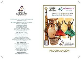 La Escuela de Folklore de Guadalajara conmemora 40 años con actividades públicas