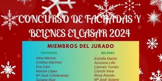 Premios del Concurso de Fachadas y Belenes en El Casar el 20 de diciembre