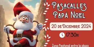 Desfile navideño con Papá Noel en El Casar