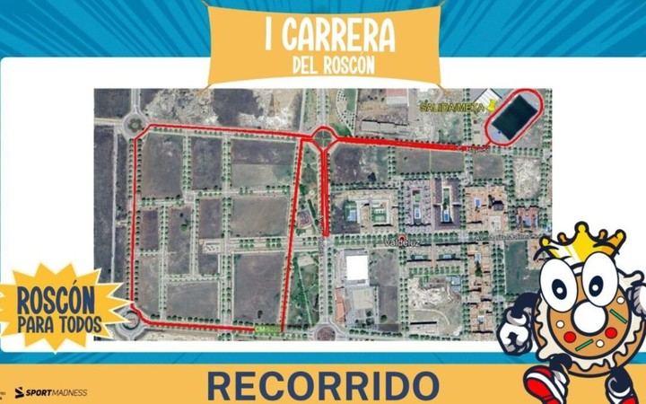 Corte de tráfico por la I Carrera del Roscón en Yebes-Valdeluz