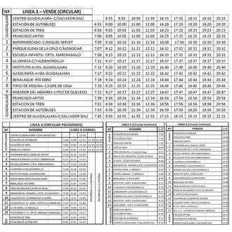 Servicios mínimos para la HUELGA de AUTOBUSES en Cabanillas durante el 28 y 29 de noviembre 