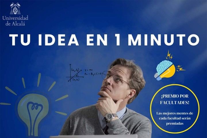 Regresa el concurso 'Tu idea en un minuto' de la Universidad de Alcalá