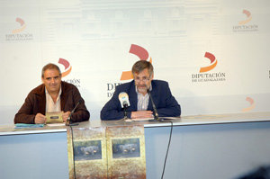 Jesús Recuero y Angel Moreno, en la presentación de la Feria