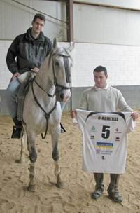 Su pasión por los caballos ha reunido a dos de los jóvenes alcarreños con más proyección nacional