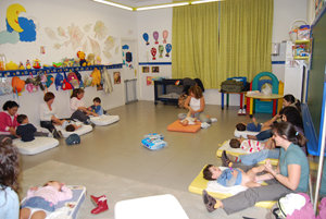 Taller de masaje infantil