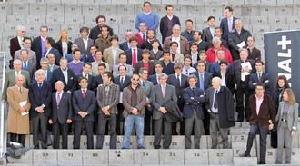 Numerosos representantes de la tauromaquia acudieron a la presentación en Las Ventas del nuevo canal temático taurino. / Fotos: Campo Bravo