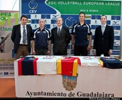 Guadalajara, sede de la Liga Europea de Voleibol 2011