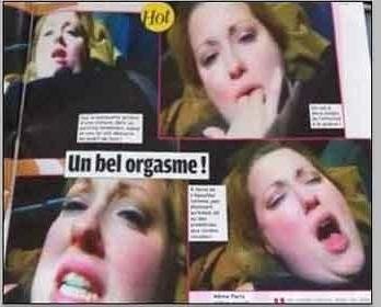 Pillan a la cantante Adele practicando sexo en el asiento de un coche