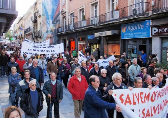 Más de 1.700 personas reclaman la supervivencia de la Sierra Norte