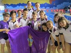 Dos Subcampeonatos y un tercer puesto por clubes para el Natación de Guadalajara