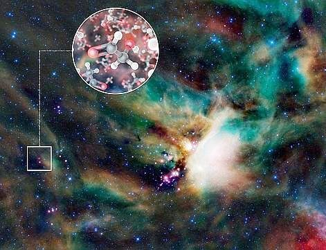 Encuentran uno de los ingredientes de la vida en el gas de una estrella joven