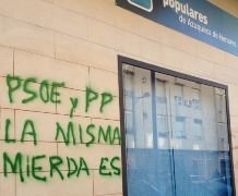 La sede del PPde Azuqueca recibe dos ataques en menos de una semana