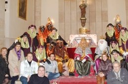 Ssus Majestades de Oriente llegaron con su Cabalgata a Yunquera de Henares